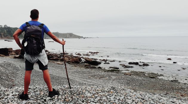 Chema Rodríguez ha caminado por distintas rutas jacobeas en veranos anteriores. Chema Rodríguez ha caminado por distintas rutas jacobeas en veranos anteriores.