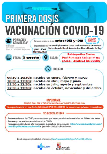 Vacunación 1951 Vacunación 1951