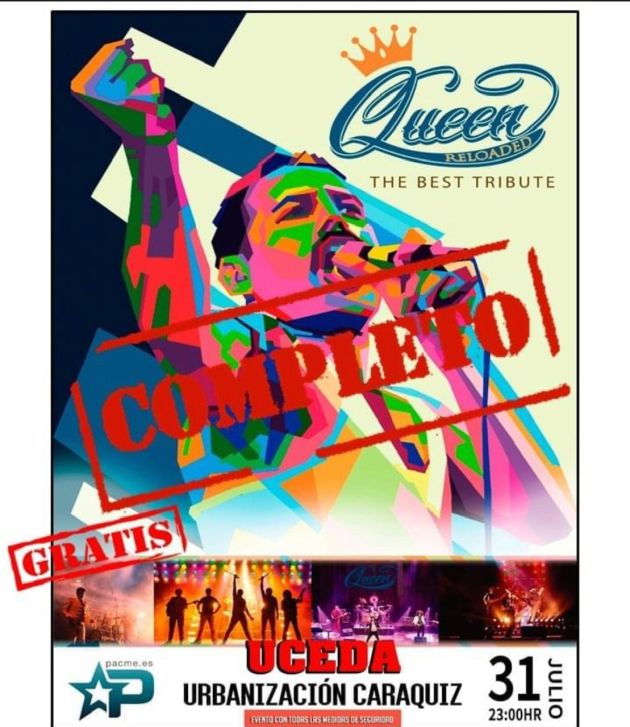 Cartel Tributo a Queen en Uceda Cartel Tributo a Queen en Uceda