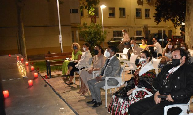 Acto homenaje a las víctimas del Covid19 coincidiendo con el día de la Virgen en las fiestas del barrio de Los Ángeles Acto homenaje a las víctimas del Covid19 coincidiendo con el día de la Virgen en las fiestas del barrio de Los Ángeles