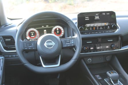 El interior de la tercera generación del Nissan Qashqai El interior de la tercera generación del Nissan Qashqai
