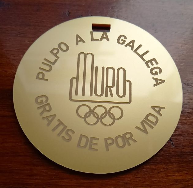 Medalla que se le otorgará a los deportistas Medalla que se le otorgará a los deportistas