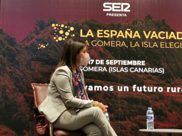 Yaiza Castilla, consejera de Turismo, Industria y Comercio del Gobierno de Canarias y miembro de la Agrupación Socialista Gomera (ASG). Yaiza Castilla, consejera de Turismo, Industria y Comercio del Gobierno de Canarias y miembro de la Agrupación Socialista Gomera (ASG).