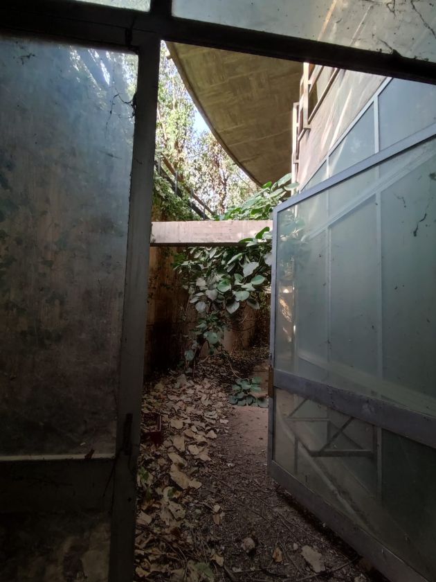 El foso de la torre de Agrónomos que se acondicionará como zona museística El foso de la torre de Agrónomos que se acondicionará como zona museística