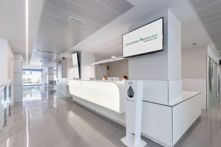 Sala de Espera del Centro Médico Quirónsalud Mercado de Colón Sala de Espera del Centro Médico Quirónsalud Mercado de Colón
