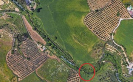 Imagen de la ubicación que iba a tener el proyecto Imagen de la ubicación que iba a tener el proyecto
