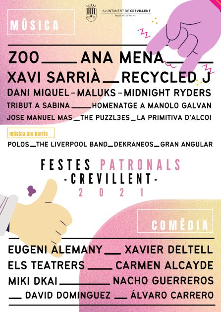 Cartel de las fiestas de Crevillent 2021 Cartel de las fiestas de Crevillent 2021