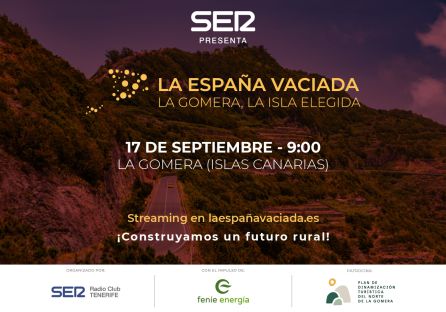 La Gomera acoge el 17 de septiembre un foro de la SER sobre insularidad y la despoblación en el ámbito rural. El foro por la España Vaciada analiza la singularidad poblacional de La Gomera y las oportunidades de futuro que ofrece la isla La Gomera acoge el 17 de septiembre un foro de la SER sobre insularidad y la despoblación en el ámbito rural. El foro por la España Vaciada analiza la singularidad poblacional de La Gomera y las oportunidades de futuro que ofrece la isla