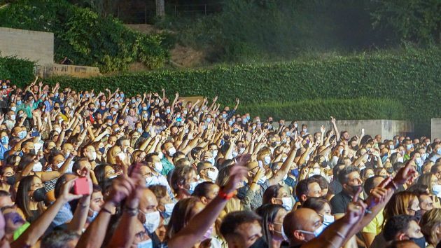 Concierto de Lori Meyers en el Generalife, en la Alhambra (Granada) Concierto de Lori Meyers en el Generalife, en la Alhambra (Granada)
