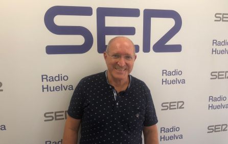El músico y maestro Vicente Ballester en Radio Huelva El músico y maestro Vicente Ballester en Radio Huelva