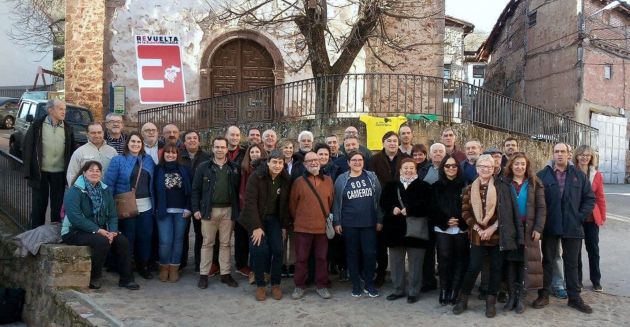 Foto de grupo de la I Asamblea de la España Vaciada celebrada en Cameros (La Rioja) en 2019. Foto de grupo de la I Asamblea de la España Vaciada celebrada en Cameros (La Rioja) en 2019.