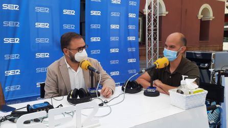 El alcalde de Lorca Diego José Mateos y José Ángel Ponce, concejal de festejos. El alcalde de Lorca Diego José Mateos y José Ángel Ponce, concejal de festejos.