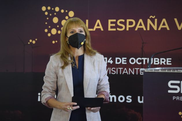 Macarena Berlín, conductora de "La España Vaciada" desde Murcia Macarena Berlín, conductora de "La España Vaciada" desde Murcia