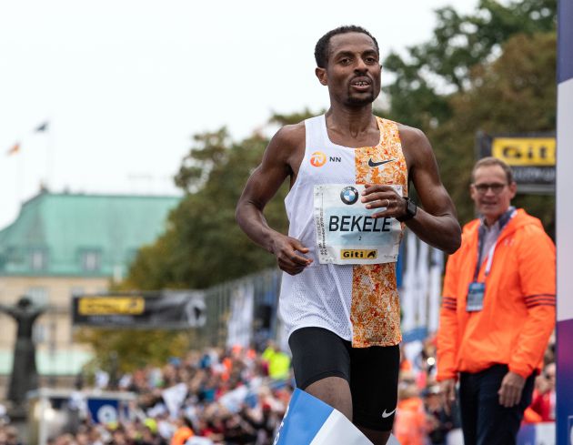 Kenenisa Bekele corre en Berlín Kenenisa Bekele corre en Berlín