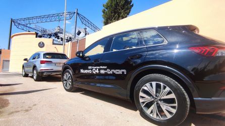 Caravana Audi Huertas Motor junto al Parque Torres Caravana Audi Huertas Motor junto al Parque Torres