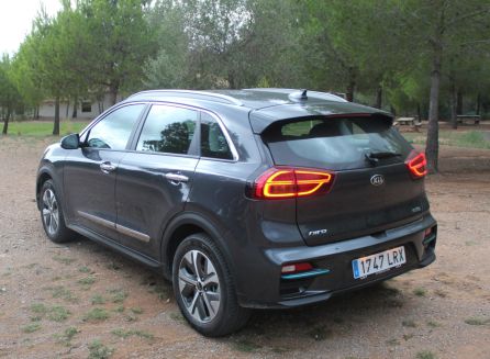 Aspecto parte trasera Kia e-Niro Aspecto parte trasera Kia e-Niro