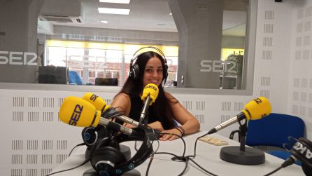 Mari Nieves Muñoz, en los estudios de Cadena SER Puertollano Mari Nieves Muñoz, en los estudios de Cadena SER Puertollano