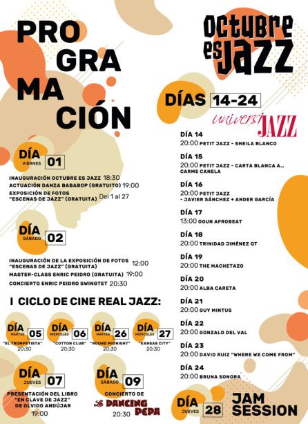La programación al completo La programación al completo