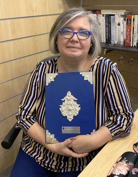 Rosa García Perera, pregonera de las Glorias Rosa García Perera, pregonera de las Glorias