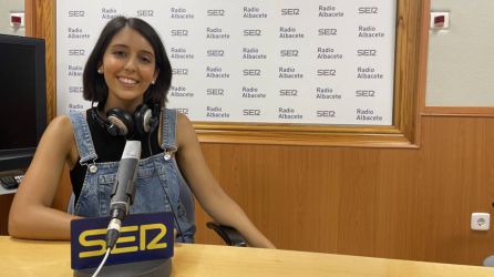 Blanca López, en Radio Albacete Blanca López, en Radio Albacete