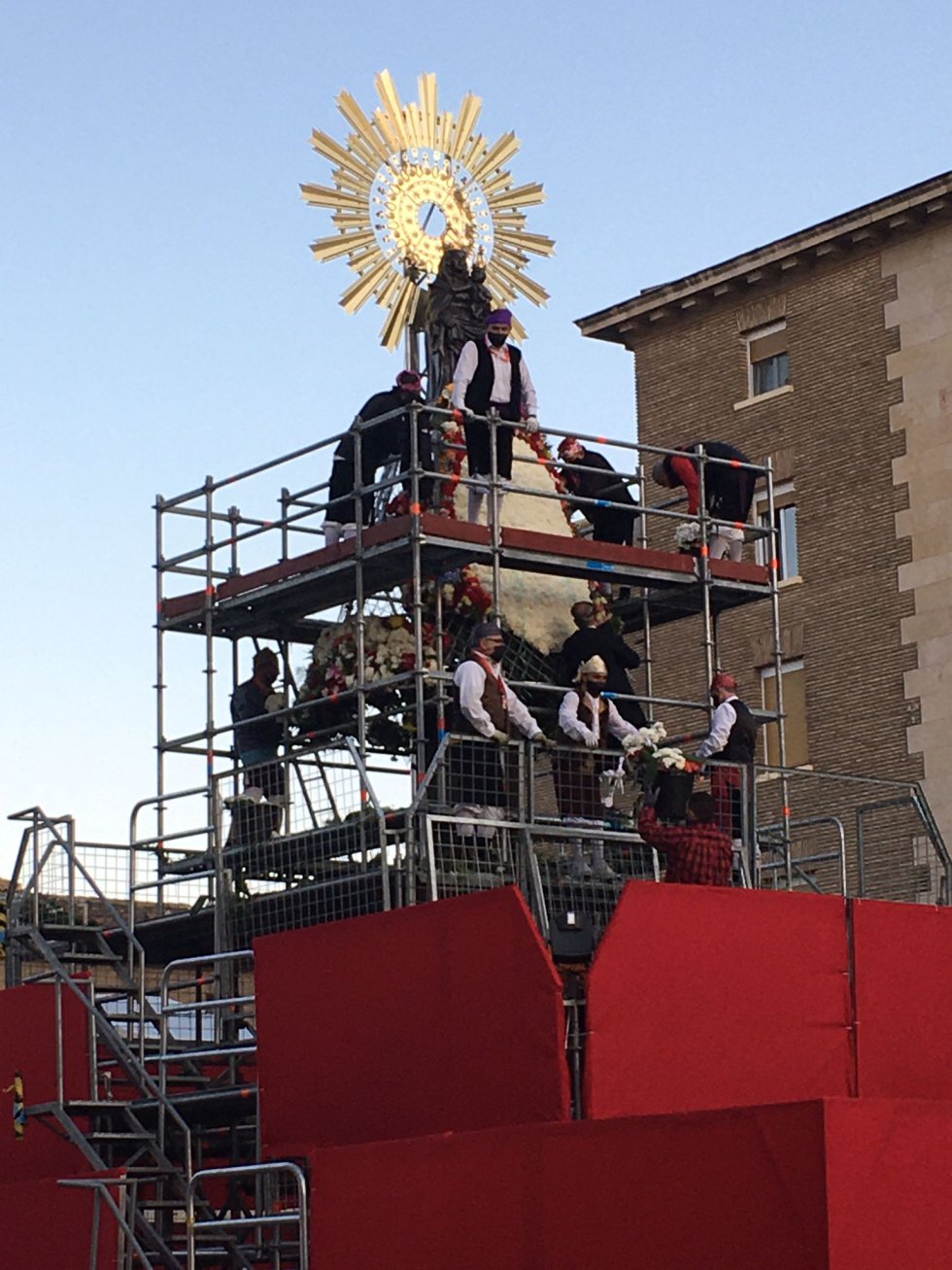 Así ha cambiado la ofrenda este 2021. Así ha cambiado la ofrenda este 2021.
