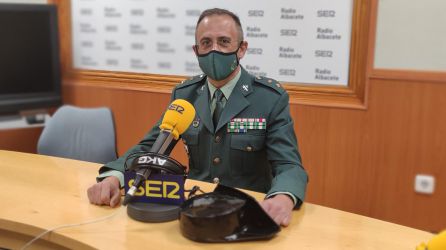 El teniente coronel Jesús Manuel Rodrigo, en Radio Albacete El teniente coronel Jesús Manuel Rodrigo, en Radio Albacete