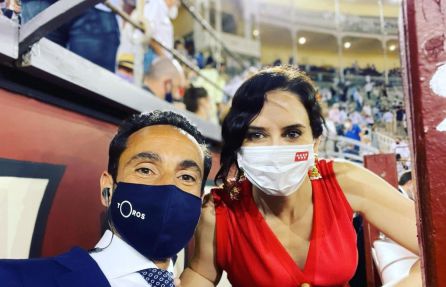 Foto de Isabel Díaz Ayuso eliminada por Instagram Foto de Isabel Díaz Ayuso eliminada por Instagram