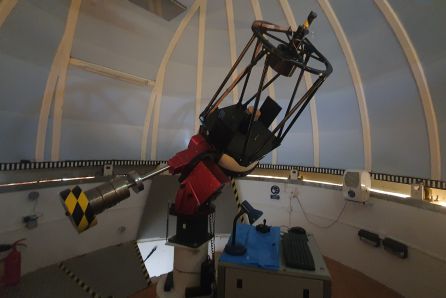 Telescopio principal do Observatorio Astronómico de Forcarei Telescopio principal do Observatorio Astronómico de Forcarei