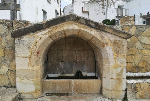 Fuente romana de Zafrilla. Fuente romana de Zafrilla.