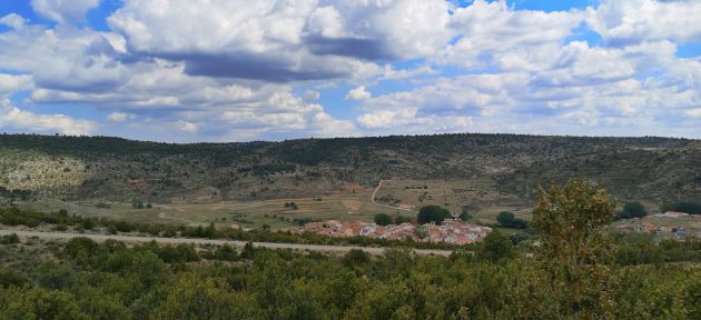 Vista panorámica de Zafrilla Vista panorámica de Zafrilla