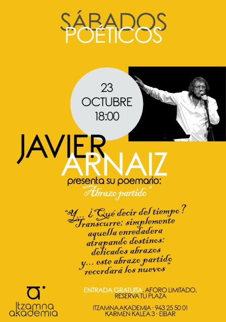 Cartel anunciador del evento del este sábado Cartel anunciador del evento del este sábado