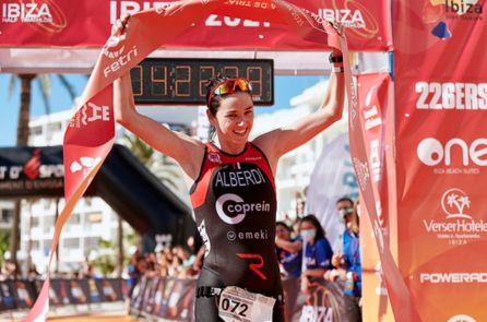 Helene Alberdi, vencedora en la categoría femenina Helene Alberdi, vencedora en la categoría femenina