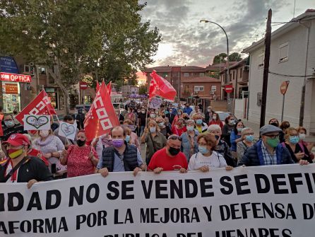 Manifestación en Mejorada del Campo Manifestación en Mejorada del Campo