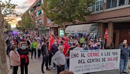 Manifestación en Mejorada del Campo Manifestación en Mejorada del Campo