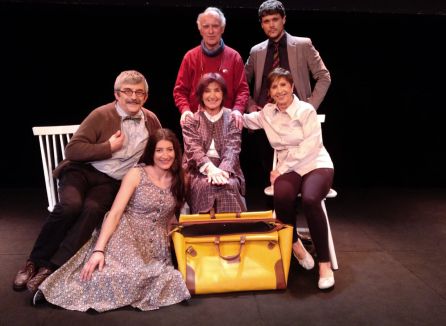 Miembros del Teatro Estudio San Sebastián, en una imagen de archivo Miembros del Teatro Estudio San Sebastián, en una imagen de archivo