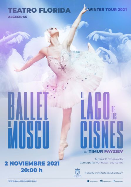 Ballet de Moscú, "El lago de los cisnes en Algeciras" Ballet de Moscú, "El lago de los cisnes en Algeciras"