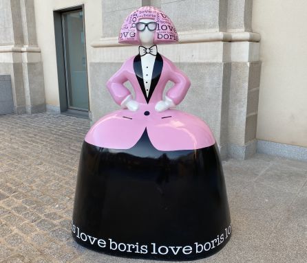 La Menina diseñada por Boris Izaguirre. La Menina diseñada por Boris Izaguirre.