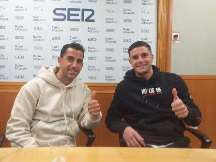 Rubén Martínez y David del Pozo en Radio Albacete Rubén Martínez y David del Pozo en Radio Albacete