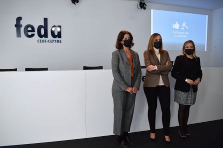 Rueda de prensa en FEDA Rueda de prensa en FEDA