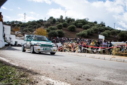 Amador Jaén durante su participación en la Subida a Algar Amador Jaén durante su participación en la Subida a Algar