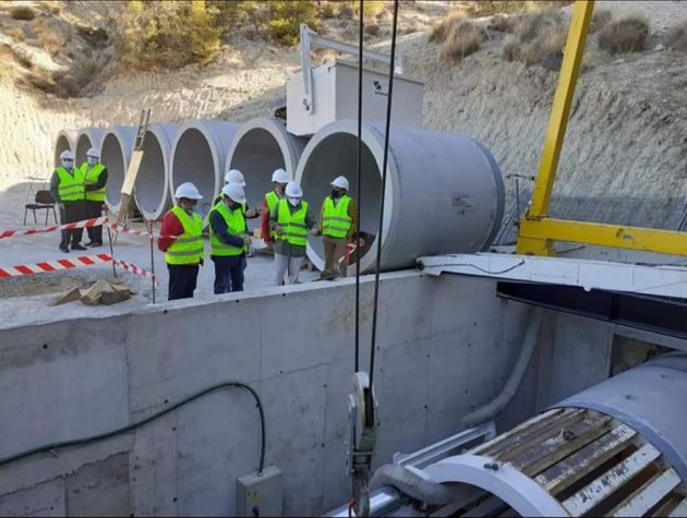 Las obras de la conducción han supueto uno de los grandes retos de la obra civil en varias décadas para Huesa Las obras de la conducción han supueto uno de los grandes retos de la obra civil en varias décadas para Huesa
