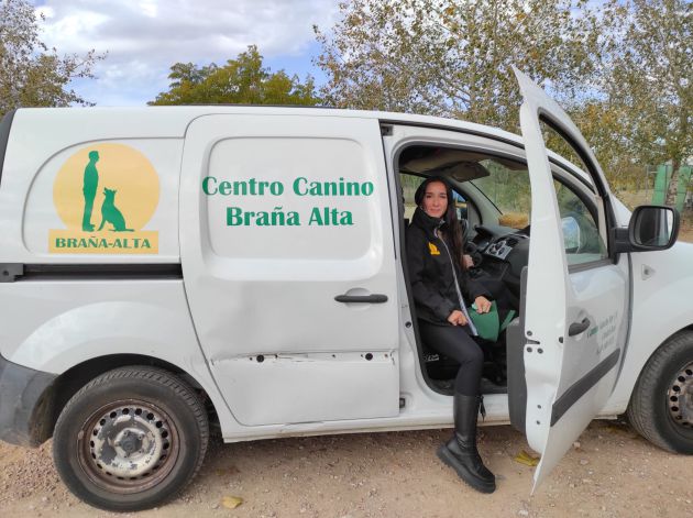 Alicia Díaz Sirgo, coordinadora del Programa de intervenciones asistidas con perros para ayudar a superar la violencia de género Alicia Díaz Sirgo, coordinadora del Programa de intervenciones asistidas con perros para ayudar a superar la violencia de género