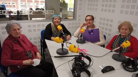 María Trujillo, Pilar Sierra, Paquita Aldavero y María Caballero María Trujillo, Pilar Sierra, Paquita Aldavero y María Caballero