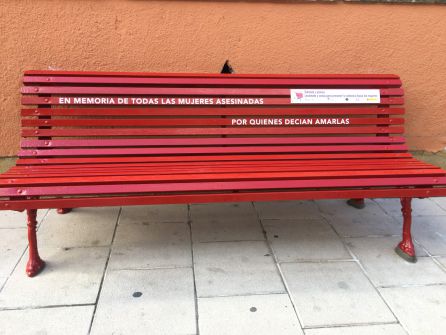 Banco Plaza de la Mujer Algeciras. Banco Plaza de la Mujer Algeciras.