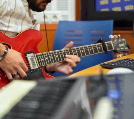 Grabando en el estudio Grabando en el estudio