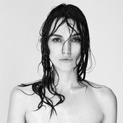 Keira Knightley combate al Photoshop con un 'topless' sin retoques