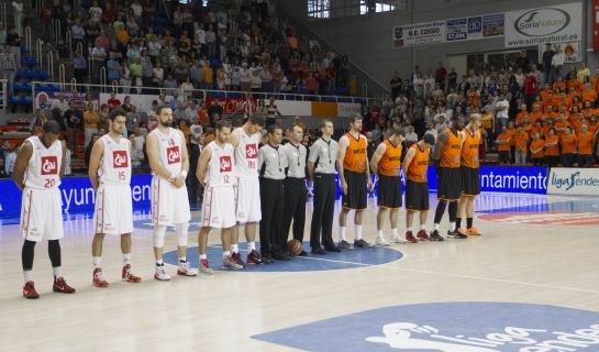 26/10/14 BALONCESTO ACB FUENLABRADA - CAI ZARAGOZA MINUTO DE SILENCIO POR JOSE LUIS ABOS 26/10/14 BALONCESTO ACB FUENLABRADA - CAI ZARAGOZA MINUTO DE SILENCIO POR JOSE LUIS ABOS