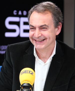 José Luis Rodríguez Zapatero durante la entrevista con Pepa Bueno José Luis Rodríguez Zapatero durante la entrevista con Pepa Bueno