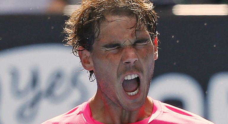 Nadal, tras su victoria frente a Youzhny Nadal, tras su victoria frente a Youzhny
