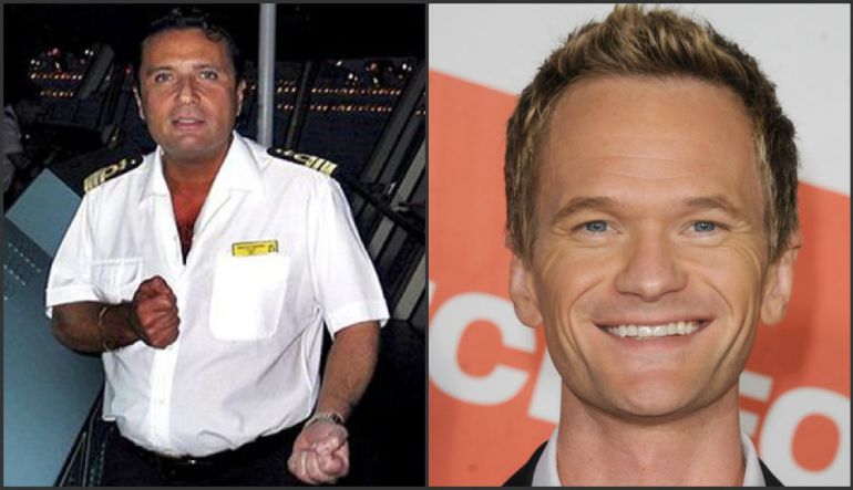 De Francesco Schettino a Neil Patrick Harris De Francesco Schettino a Neil Patrick Harris